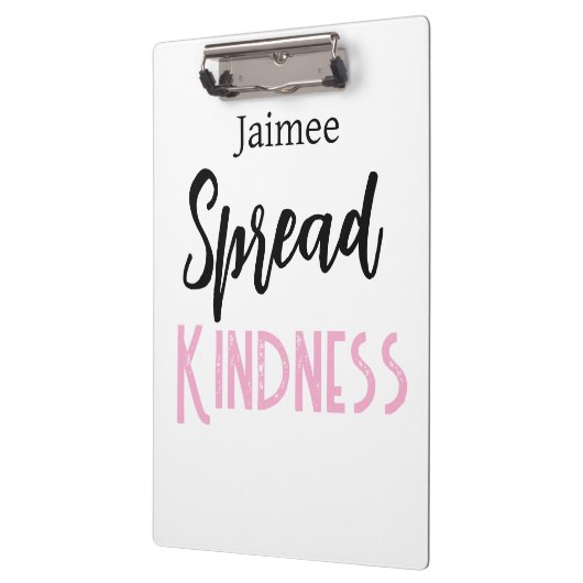 Positive Vibes Spread Kindness Clipboard  Klembord (Links)