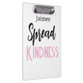 Positive Vibes Spread Kindness Clipboard Klembord (Rechts)