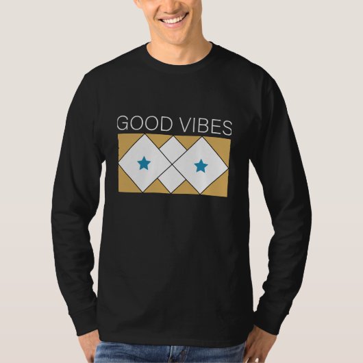 Positive Vibes verfrissend T-shirt (Voorkant)