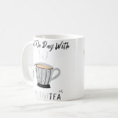 Positivi-tea Mok / cadeau voor hem / haar (Voorkant links)