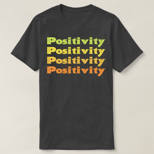 Positiviteit1 T-shirt (Design voorkant)
