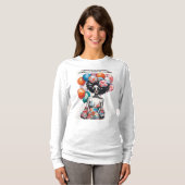 Positiviteit aan de buitenkant - grappig t-shirt (Voorkant volledig)