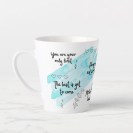 Positiviteit Boost Blue Latte Mok