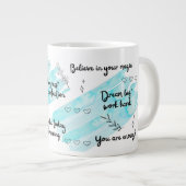 Positiviteit Boost Blue Specialty Mok (Voorkant rechts)