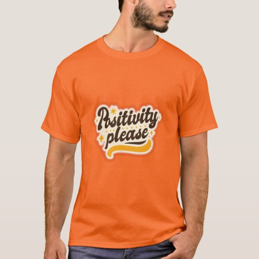 Positiviteit e.d. t-shirt (Voorkant)
