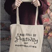 Positiviteit en mogelijkheden Eigenzinnig Modern S Tote Bag