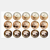 Positiviteit - Hammyville Cute Hamsters Labels (Vel)