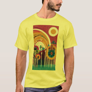 Positiviteit heerst: positieve geest, positief lev t-shirt