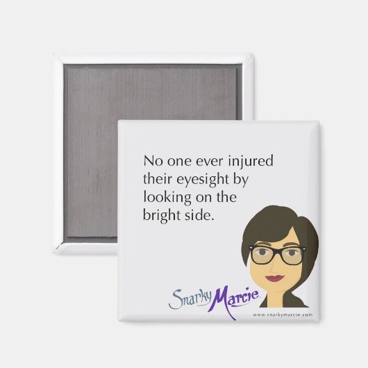 Positiviteit Humor Magneet (Voorkant / Achterkant)