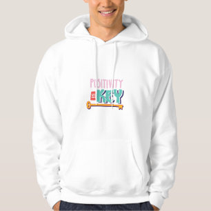 Positiviteit is het belangrijkste ontwerp hoodie