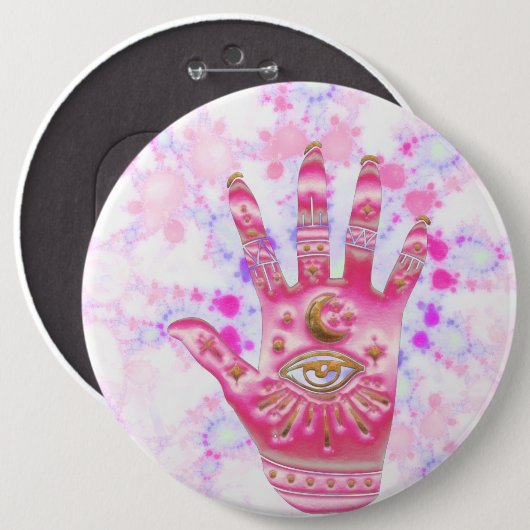 Positiviteit kanaliseren ronde button 6,0 cm (Voorkant /achterkant)