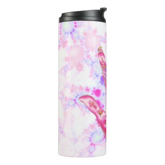 Positiviteit kanaliseren thermosbeker (Gedraaid links)