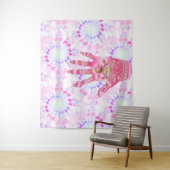 Positiviteit kanaliseren wandkleed (In situ)