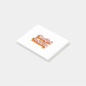 Positiviteit manifesteren post-it® notes (Schuin)
