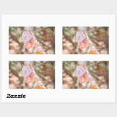 Positiviteit met I Am Light Rechthoekige Sticker (Vel)