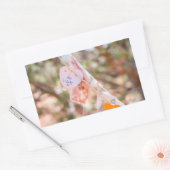 Positiviteit met I Am Light Rechthoekige Sticker (Envelop)