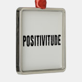positiviteit metalen ornament (Rechts)