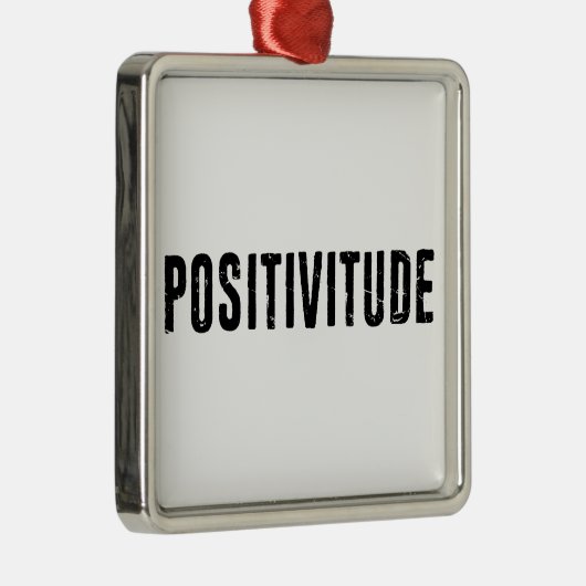 positiviteit metalen ornament (Rechts)