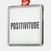 positiviteit metalen ornament (Links)