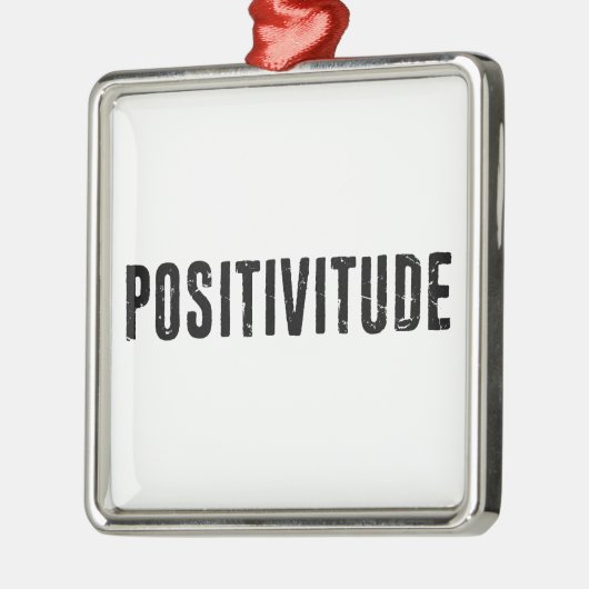 positiviteit metalen ornament (Links)