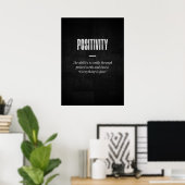 Positiviteit Poster (Thuiskantoor)