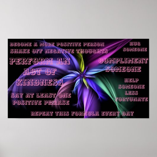 Positiviteit Poster (Voorkant)