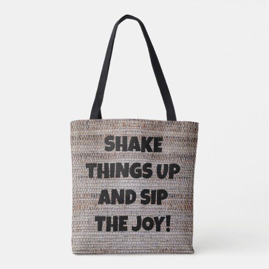 POSITIVITEIT TAS! TOTE BAG (Achterkant)