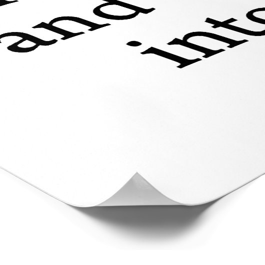 Positiviteit toevoegen poster (Hoek)