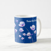 Positiviteit tot Bloei Mug Koffiemok (Voorkant rechts)