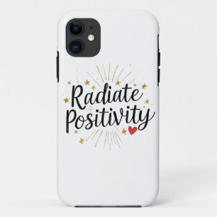 Positiviteit uitstralen – Motivatie sterrenquote Case-Mate iPhone Case