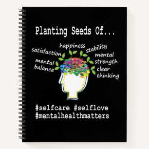 Positiviteit voor geestelijke gezondheid notitieboek