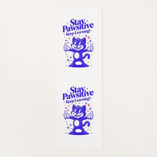 Positiviteit Yoga Mat (Voorkant)