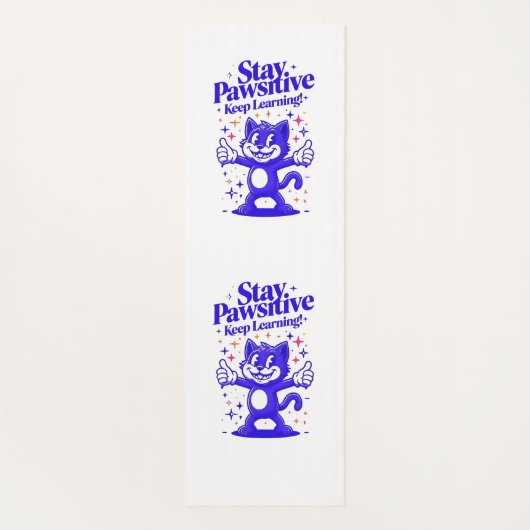 Positiviteit Yoga Mat (Achterkant)