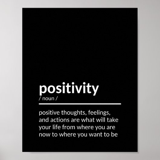 Positiviteitscijfer Poster (Voorkant)
