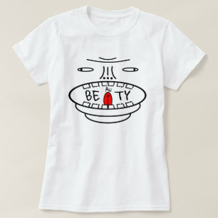 Positiviteitsmotto: BEAuTY (BE Gold to Yzelf) v1 T-shirt
