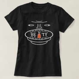 Positiviteitsmotto: BEAuTY (BE Gold to Yzelf) v3 T-shirt