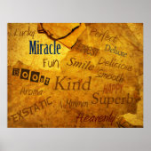 Positiviteitsverhogend Poster! Poster (Voorkant)