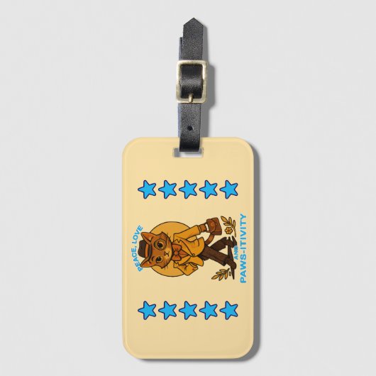 positivity bagagelabel (Voorkant (verticaal))