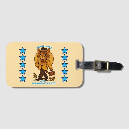 positivity bagagelabel (Voorkant (horizontaal))