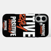 POSITIVITY Case-Mate iPhone CASE (Achterkant (horizontaal))