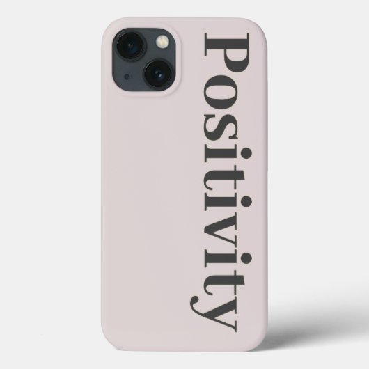 Positivity iphone case (Achterkant)