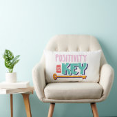 positivity is the key design kussen (Stoel)
