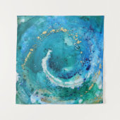 Positivity Portal - Art Tapestry -Square Design Wandkleed (Voorkant)