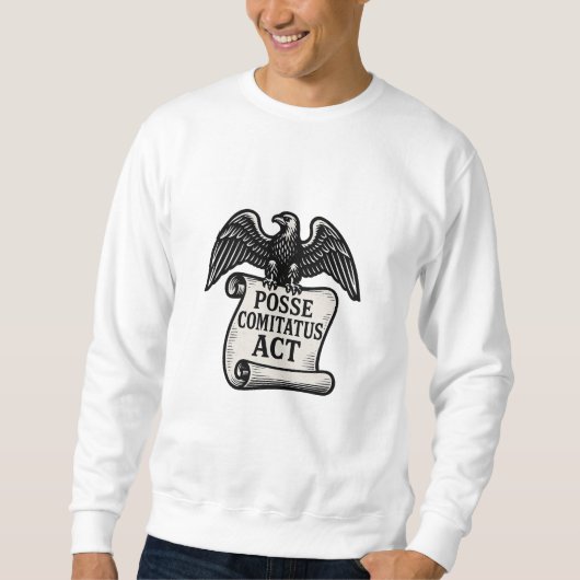 Posse Comitatus Act Adelaar Roll Trui (Voorkant)