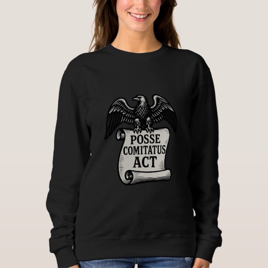 Posse Comitatus Act Adelaar Roll Trui (Voorkant)