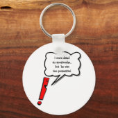 Possessief apostrophe sleutelhanger (Voorkant)