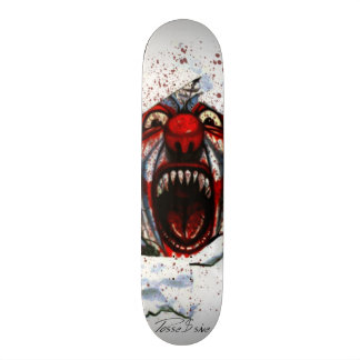 Possessief Clown Schaats Decreet door JR Skateboard