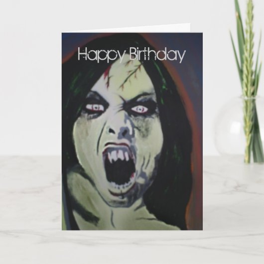 'Possession' Birthday Card Kaart (Voorkant)