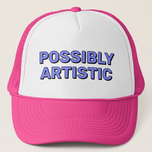 Possibly Artistic™ Trucker Hat Pet (Voorkant)