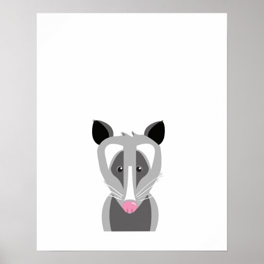 Possum afdrukken poster (Voorkant)